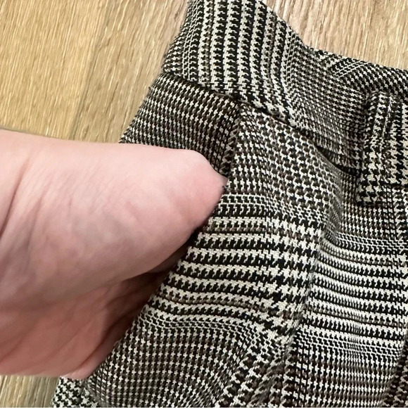 Calvin Klein Women’s Gray Plaid Cropped Dress Pants with Pockets Size 6 GUC - Picture 6 of 9